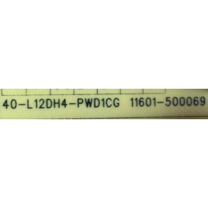 FUENTE DE PODER PARA TV TCL / NUMERO DE PARTE 30805-000154 / 40-L12DH4-PWD1GC / 11601-500069 / L12DL / CCP-508 / E148158 / 20221031 / PANEL LVU500NDEL MS9W29 V3 / DISPLAY V500DJ7-QE1 REV.D5 / MODELO 50S45 / 50S451 / 50S453 / 50S455 / 55S455